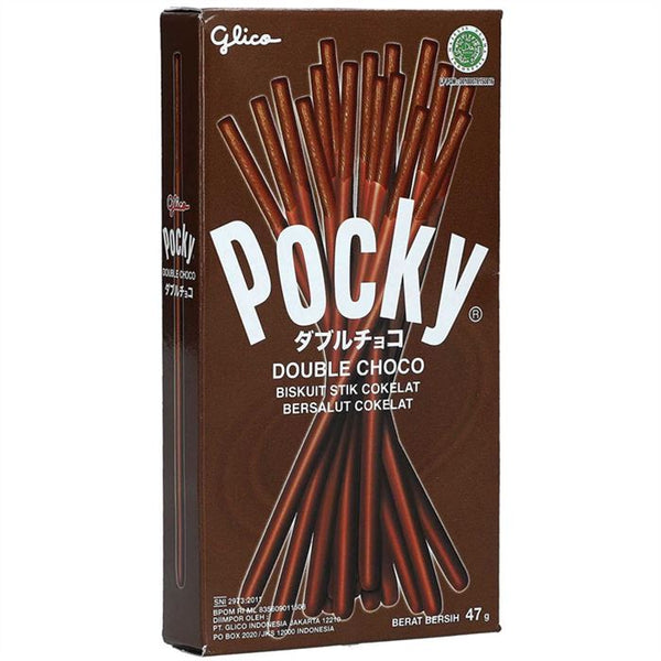 Buy pocky double choco biscuit sticks online in india. Buy all types of imported chocolates, imported chocolate, imported candy, imported candies, foreign chocolate, foreign chocolates, foreign snacks, foreign biscuites, foreign cookies, international chocolates, international snacks, imported cooikes, imported biscuits, imported cold drinks, imported drinks, dry fruits, dates, honey, spread, imported chips, imported wafers, imported marshmallow, imported jelly near you on https://www.chocoliz.com/ 