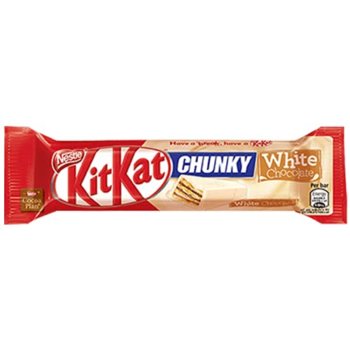 Buy nestle kit kat chunky white chocolate online in india. Buy all types of imported chocolates, imported chocolate, imported candy, imported candies, foreign chocolate, foreign chocolates, foreign snacks, foreign biscuites, foreign cookies, international chocolates, international snacks, imported cooikes, imported biscuits, imported cold drinks, imported drinks, dry fruits, dates, honey, spread, imported chips, imported wafers, imported marshmallow, imported jelly near you on https://www.chocoliz.com/ 